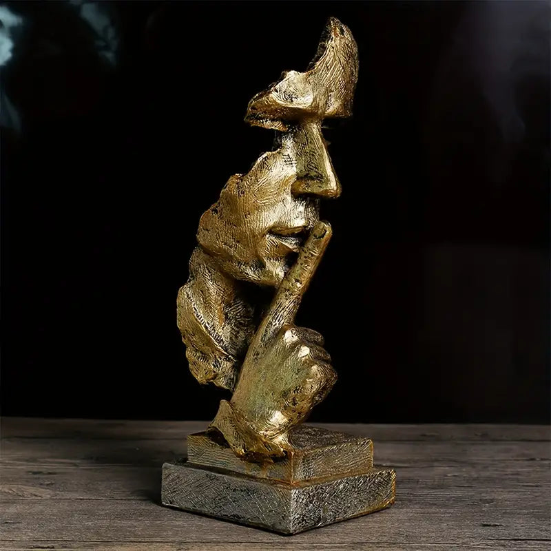 Abstrakte Skulptur Stille für ruhige Innenräume