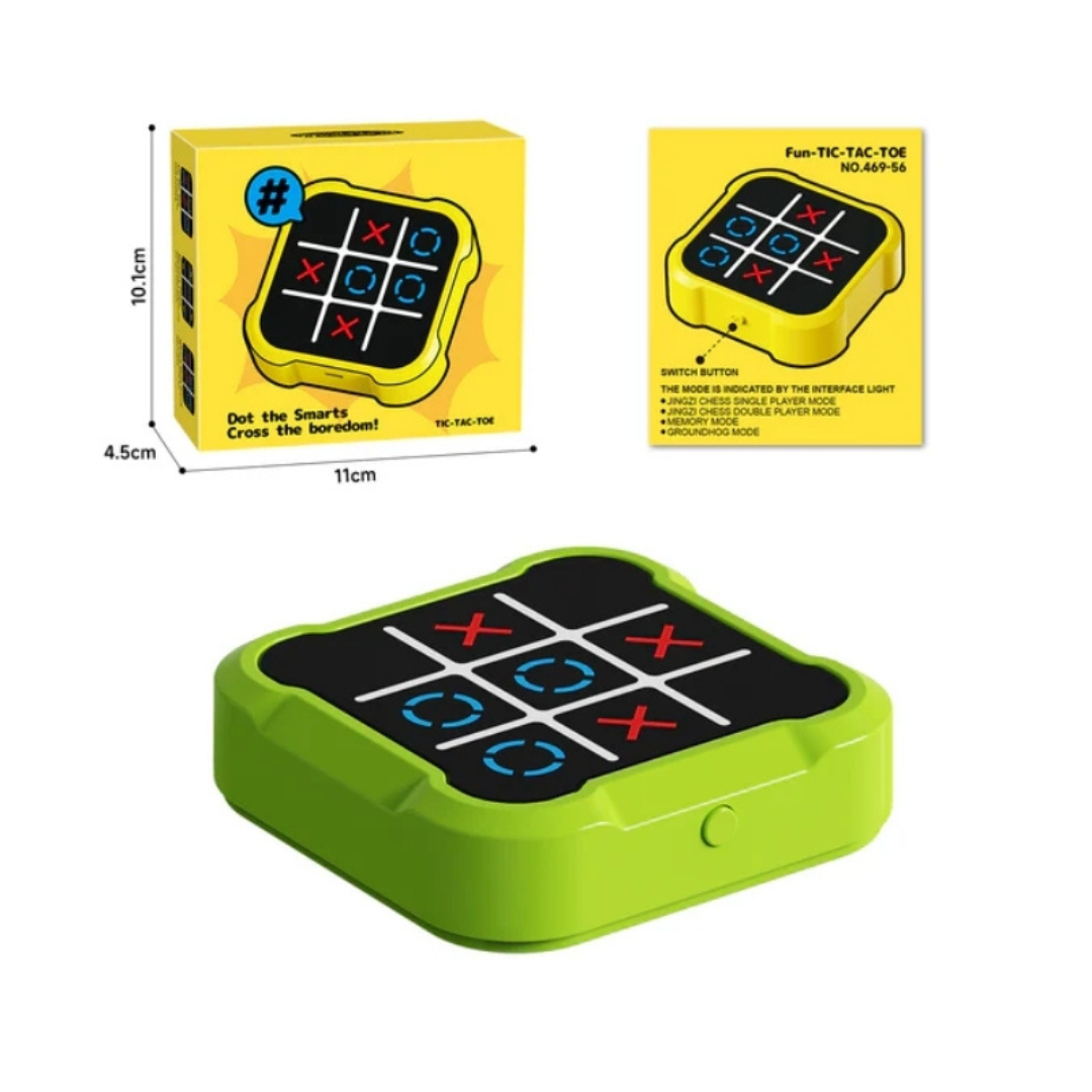 Tic-Tac-Toe-Spiel - Elektronisches Spiel mit Licht und Spielmodi