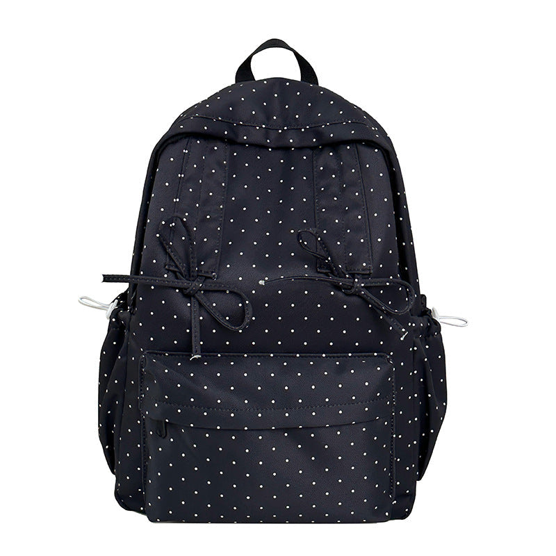 Süsser gepunkteter Rucksack