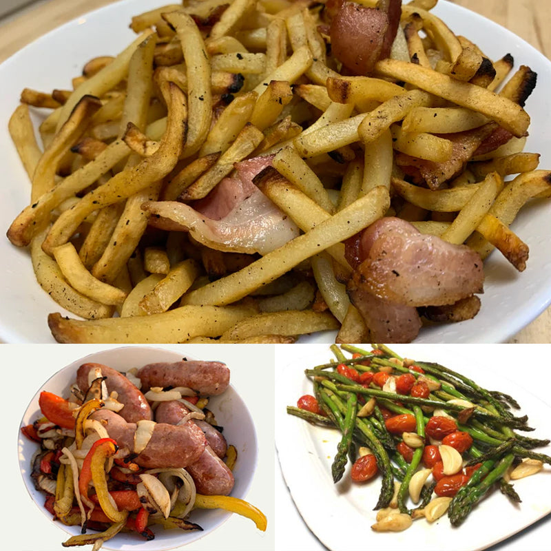 BBQ Grillkorb | 360° drehbar | Gleichmässige Hitzeverteilung | Edelstahlausführung