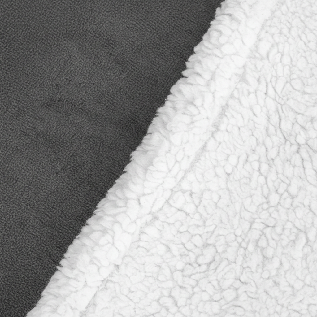 Gefütterte, tragbare Sherpa-Kuscheldecke