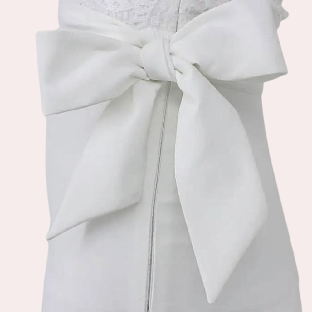 Schulterfreier Spitzen-Jumpsuit für Damen