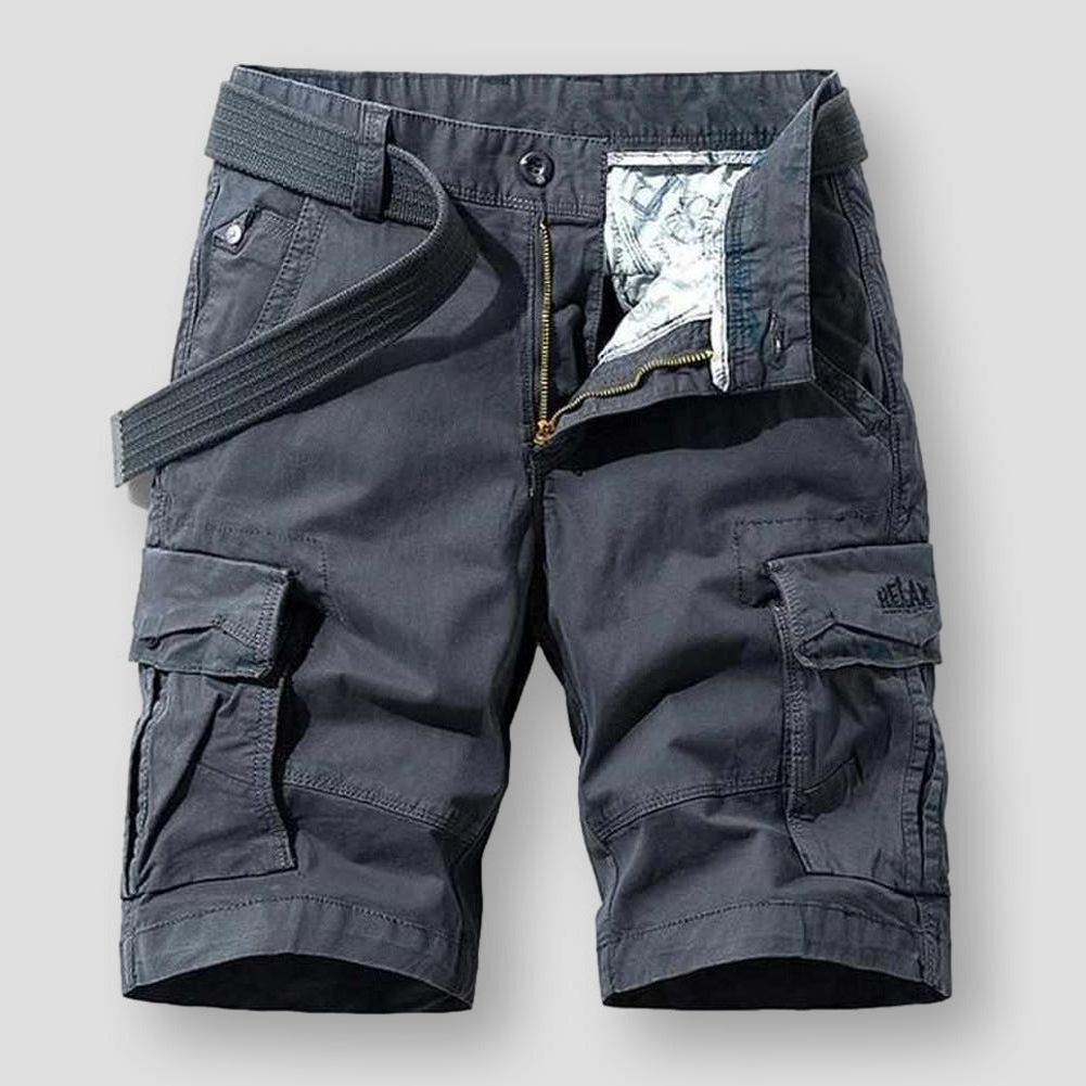 Elegante Cargo-Shorts mit mehreren Taschen und lockerer Passform