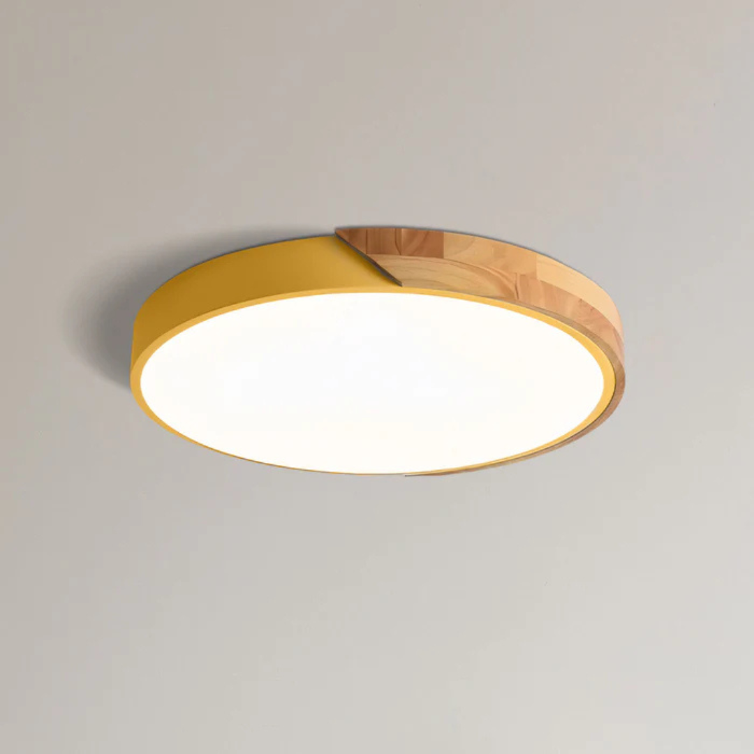 Elegante LED-Deckenlampe im skandinavischen Stil