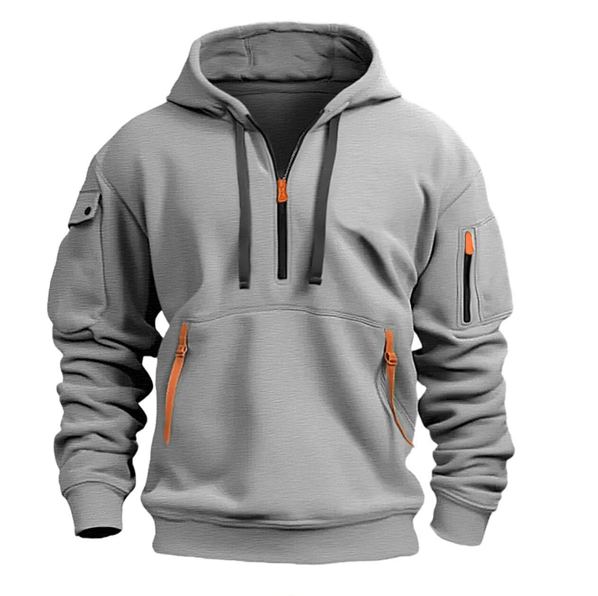 Herren Zip-Hoodie – Lässige Outdoor-Sweatjacke