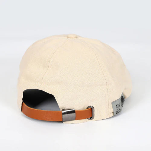 Herren Flatcap mit verstellbarem Riemen