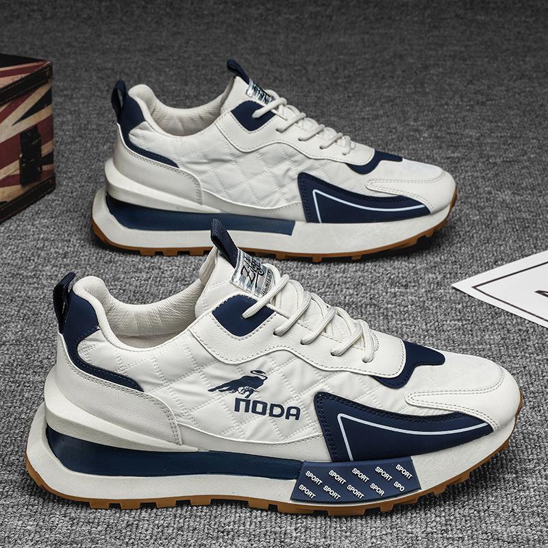 Herren-Plateau-Sneaker mit Schnürung