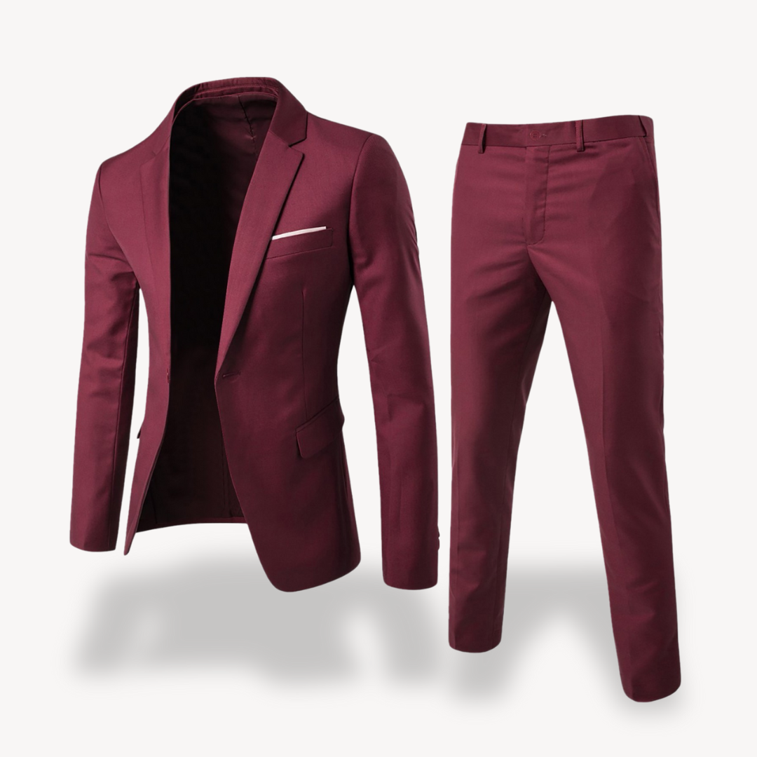 Elegantes zweiteiliges Herrenanzug-Set mit Sakko und Hose
