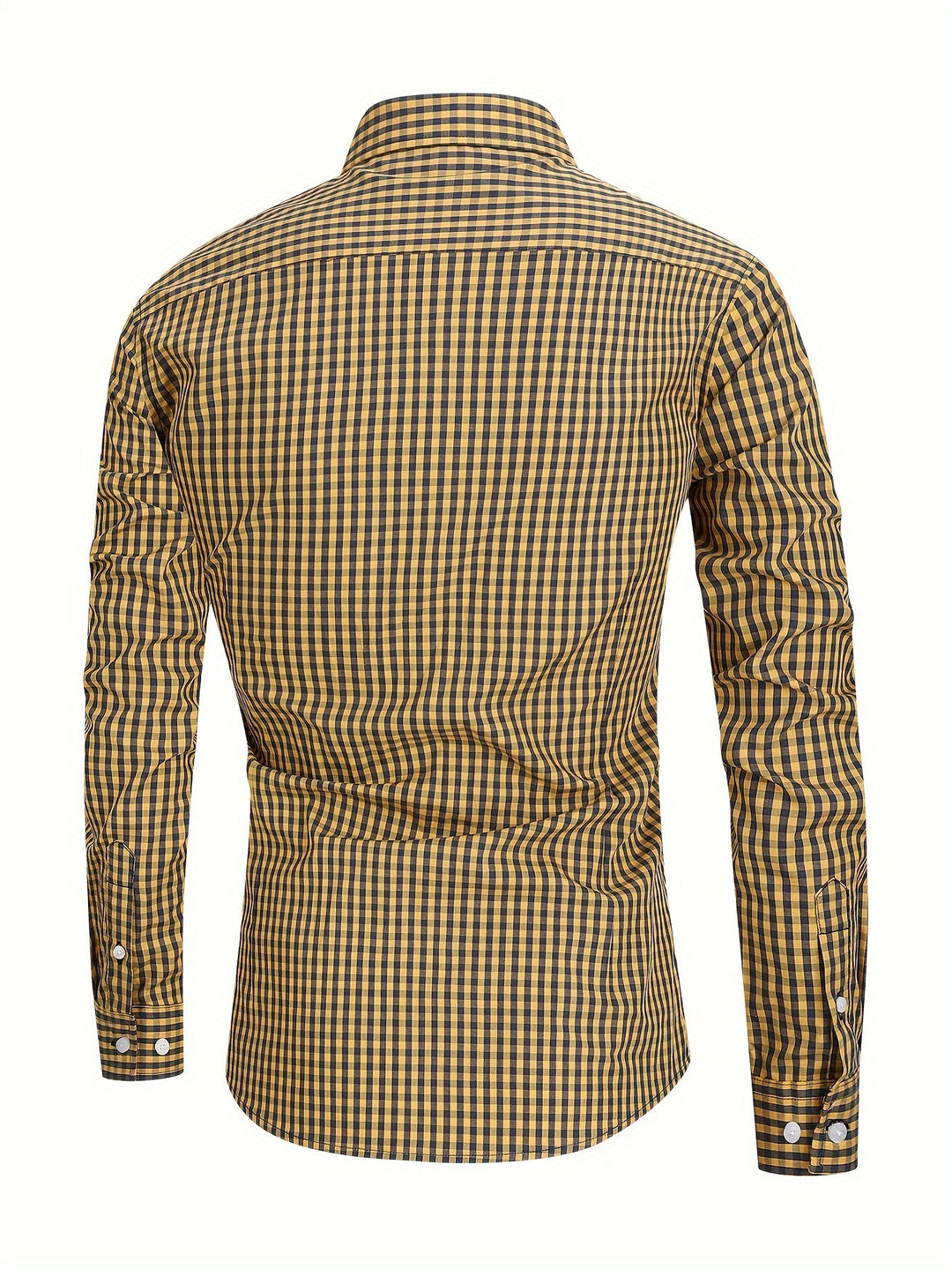 Herren-Karohemd mit bequemer Passform