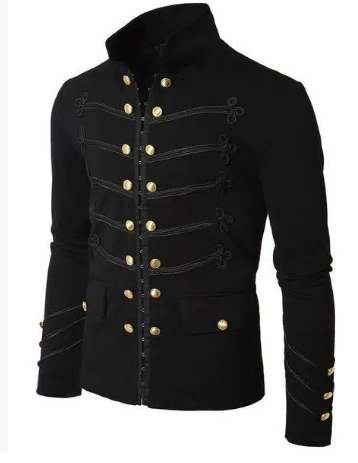 Herren Stehkragenjacke mit modernem Schnitt