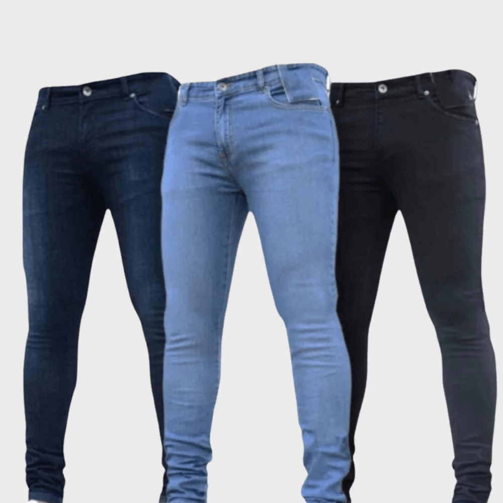 Elastische Herren-Skinny-Jeans