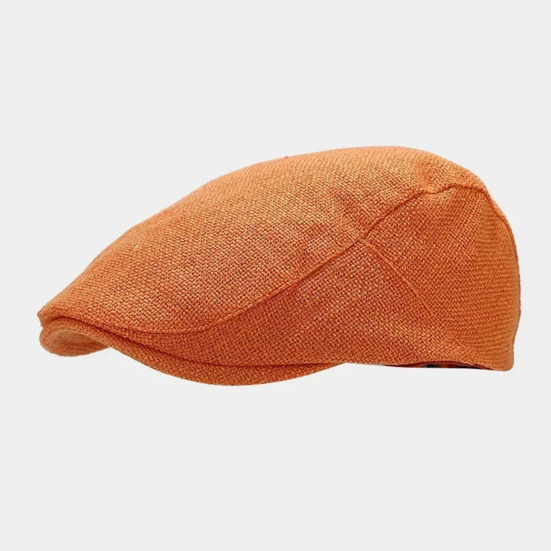Herren Schirmmütze - Atmungsaktives Leinen-Design