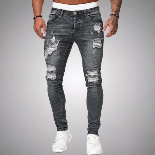 Zerrissene Skinny-Jeans für Herren