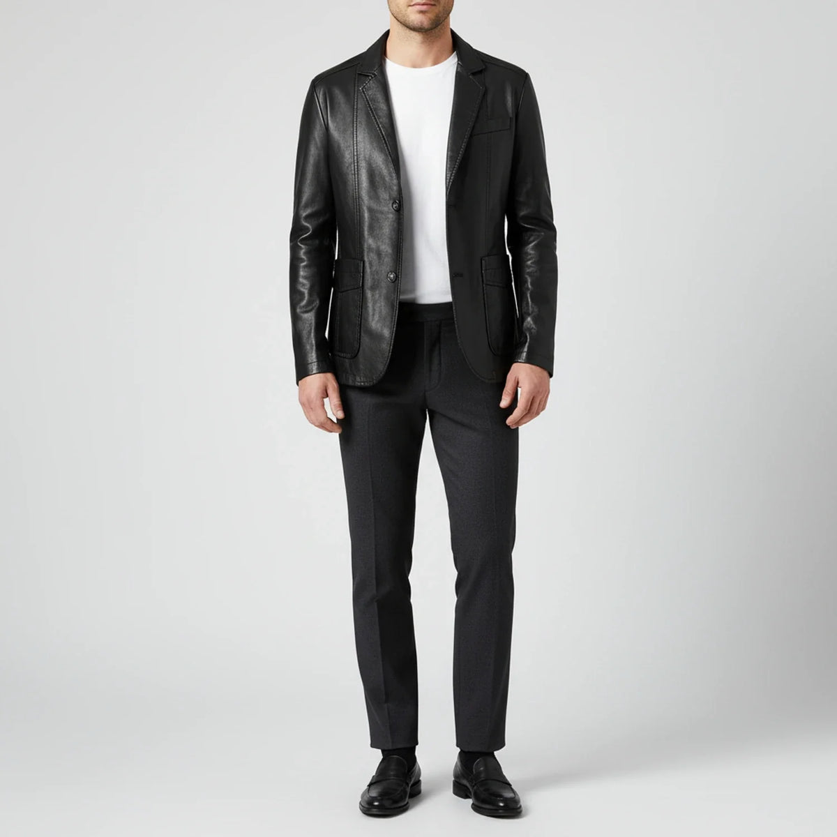 Herrenjacke im Sakko-Stil