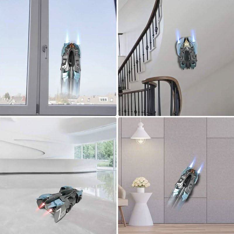 Ferngesteuertes RC-Stuntauto für Wand und Decke