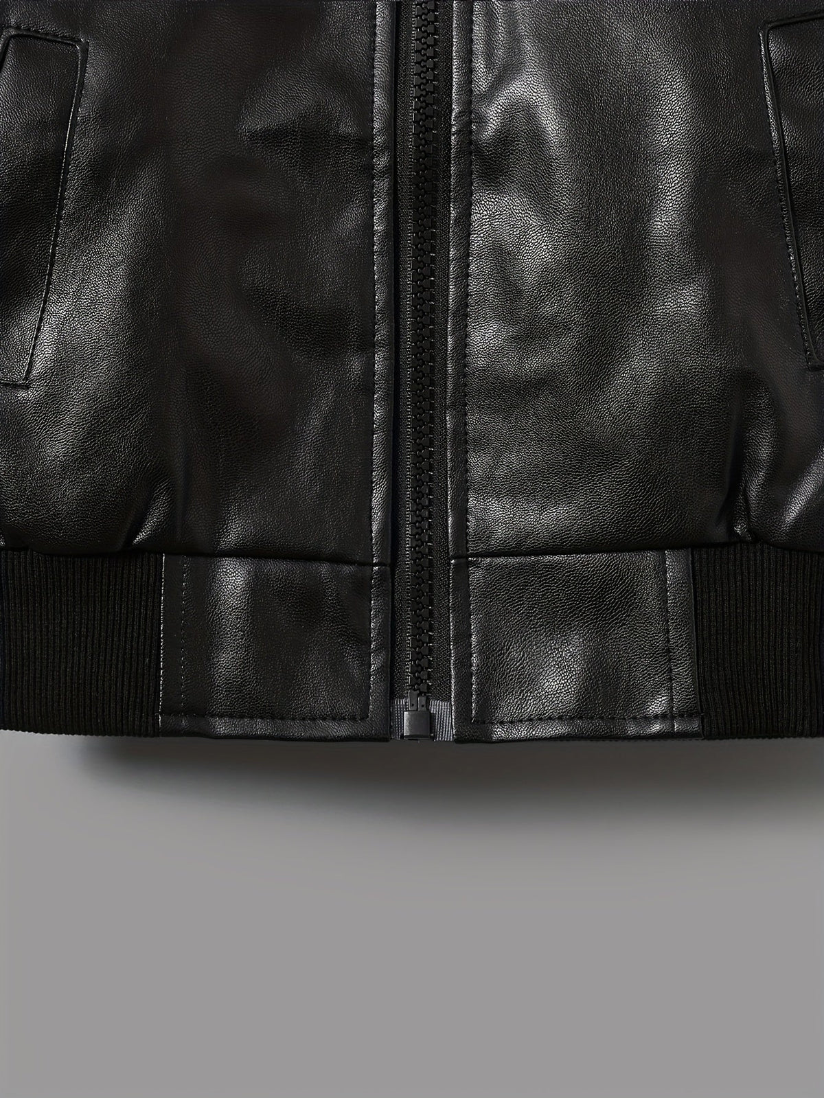 Jungenjacke mit Stehkragen und Reissverschluss