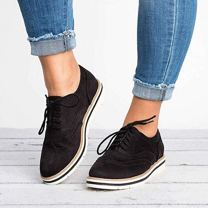 Oxford-Schuhe für Damen mit Schnürung