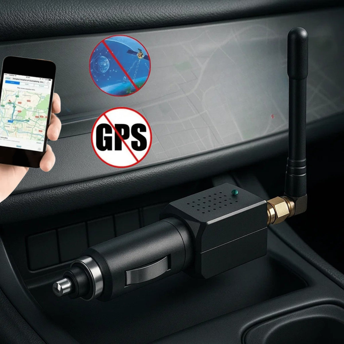 GPS-Signalblocker für Auto, Lkw und Fahrzeuge