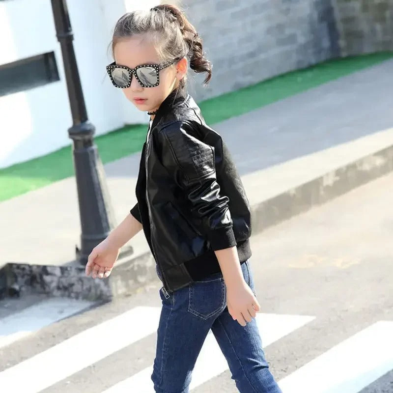 Kinderlederjacke