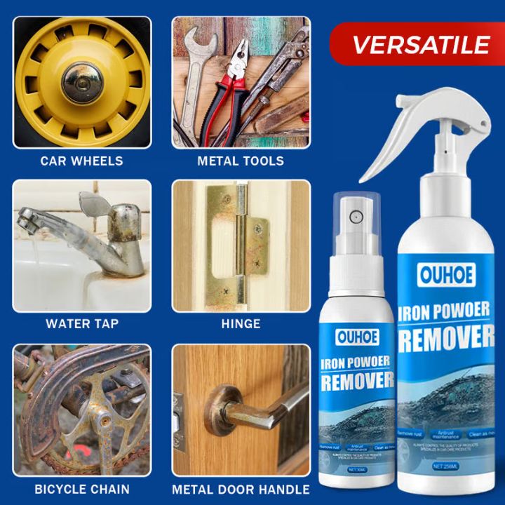 Effektiver Rostentferner für Metall und Chrom, schnell wirkend, 100 ml