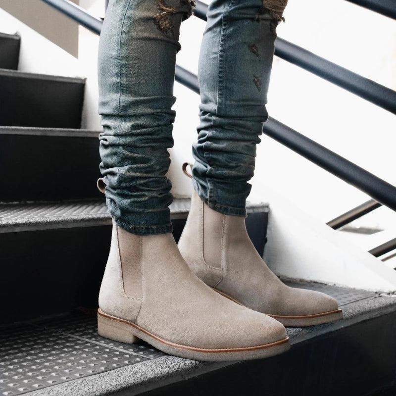Herren-Schlupfboots aus Wildleder