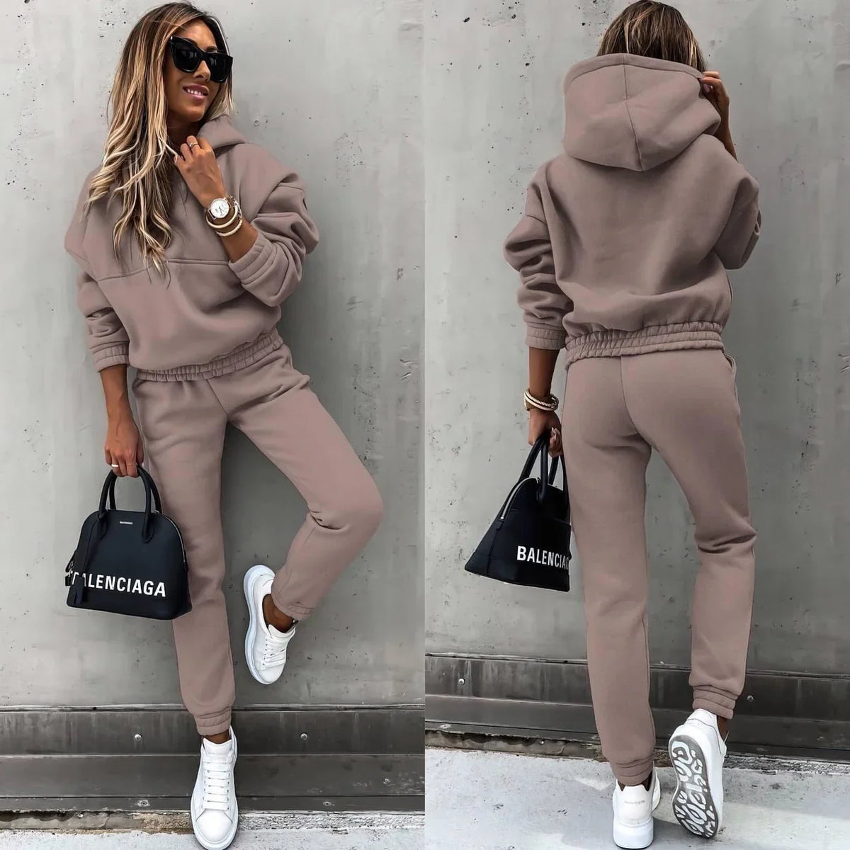 Bequemes Loungewear-Set für zuhause