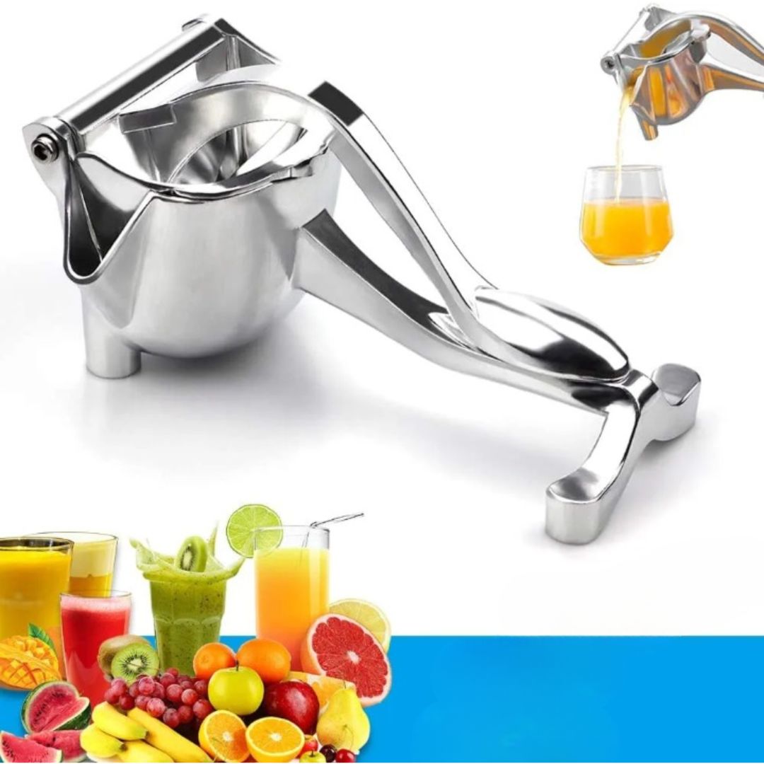 Manuelle Fruchtpresse aus Aluminium