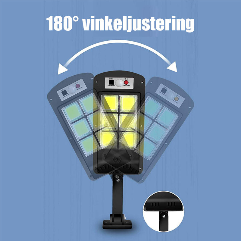 Solar-LED-Aussenleuchte mit Bewegungsmelder | 200W