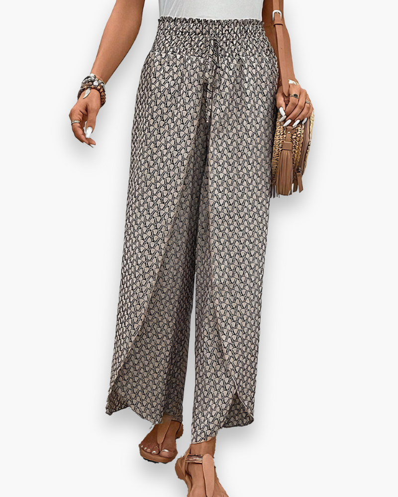 Lockere Damen-Hose mit weitem Bein | Moderner Komfort