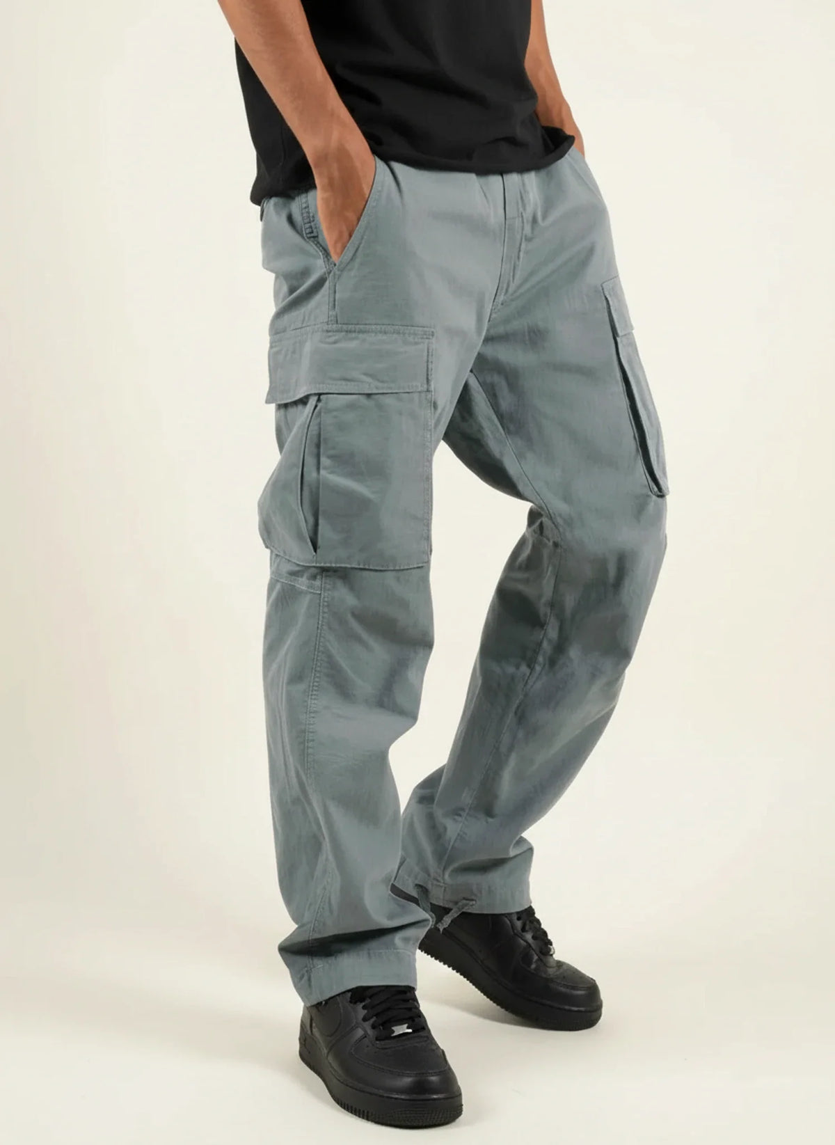 Locker geschnittene Herren-Cargohose