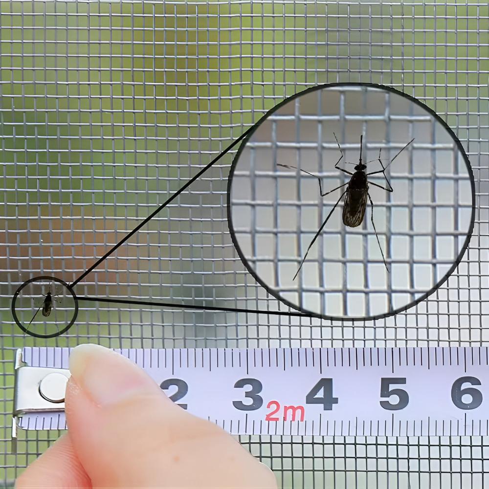 Magnetisches Fenster-Fliegengitter mit einfacher Montage und Insektenschutz
