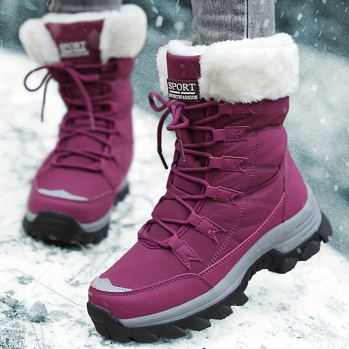 Warme Damen-Winterstiefel – bequem und stilvoll für kalte Tage