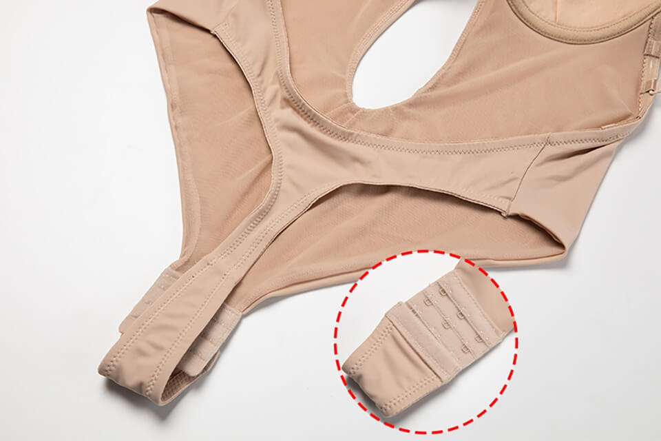 Tief ausgeschnittener rückenfreier Damen Shapewear Body