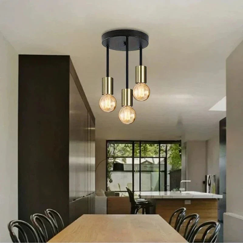 Moderne industrielle Deckenlampe
