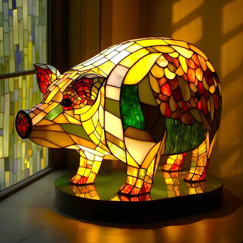Künstlerische Tier-Tischlampe