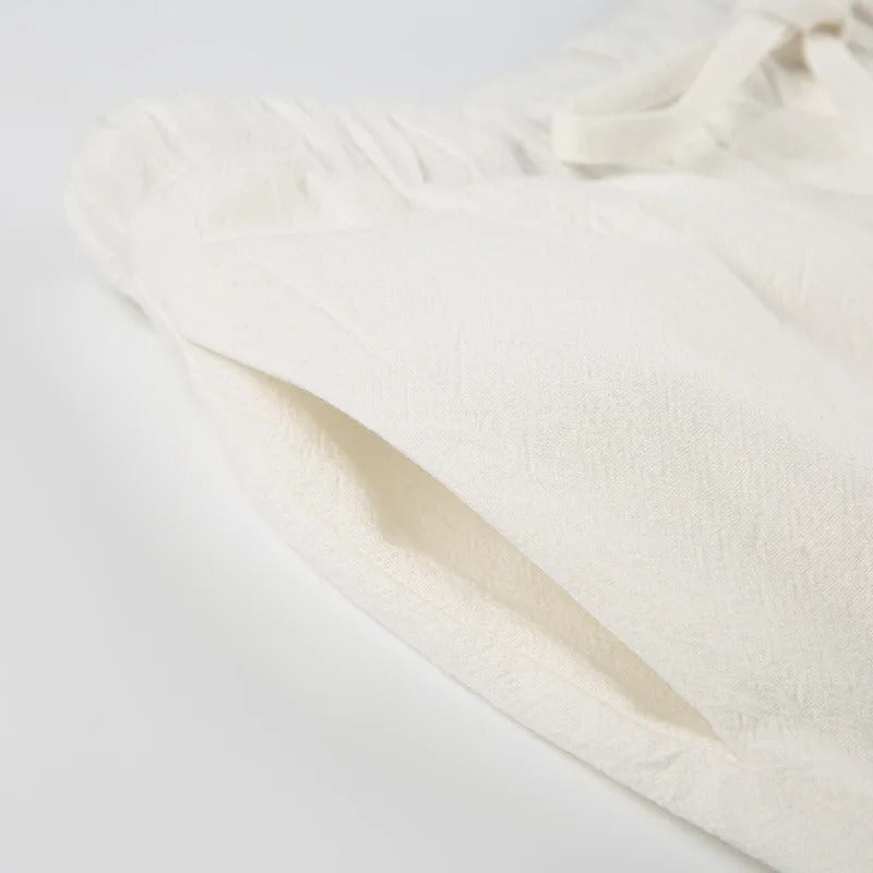 Damenhose mit weitem Bein