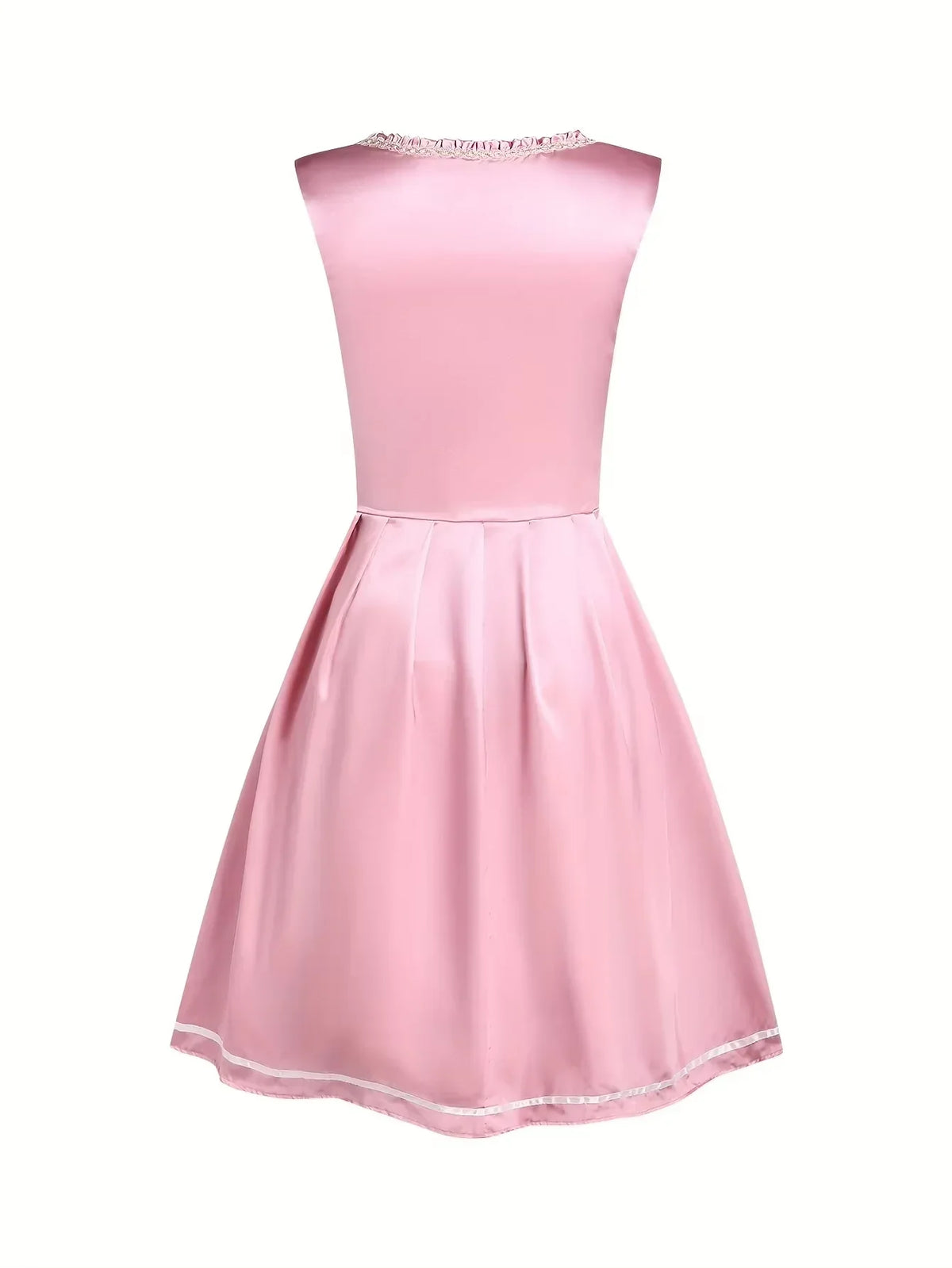 Damen Herbst Dirndlkleid mit Schnürung – Traditionelle Eleganz