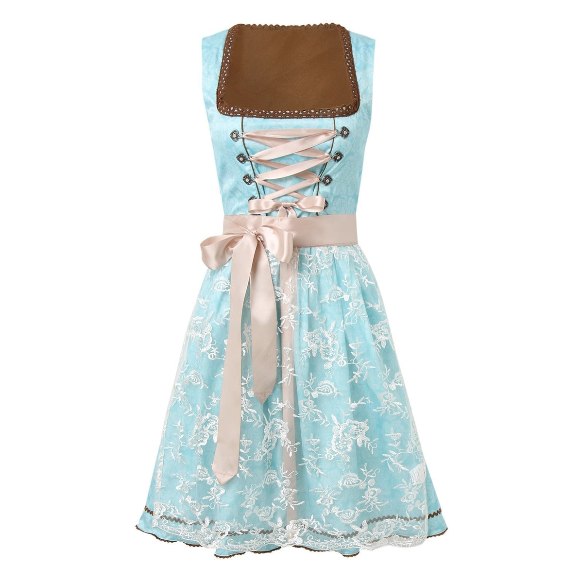 Damen Dirndlkleid im Retro-Stil – Elegante und bequeme Kleidung fürs Oktoberfest