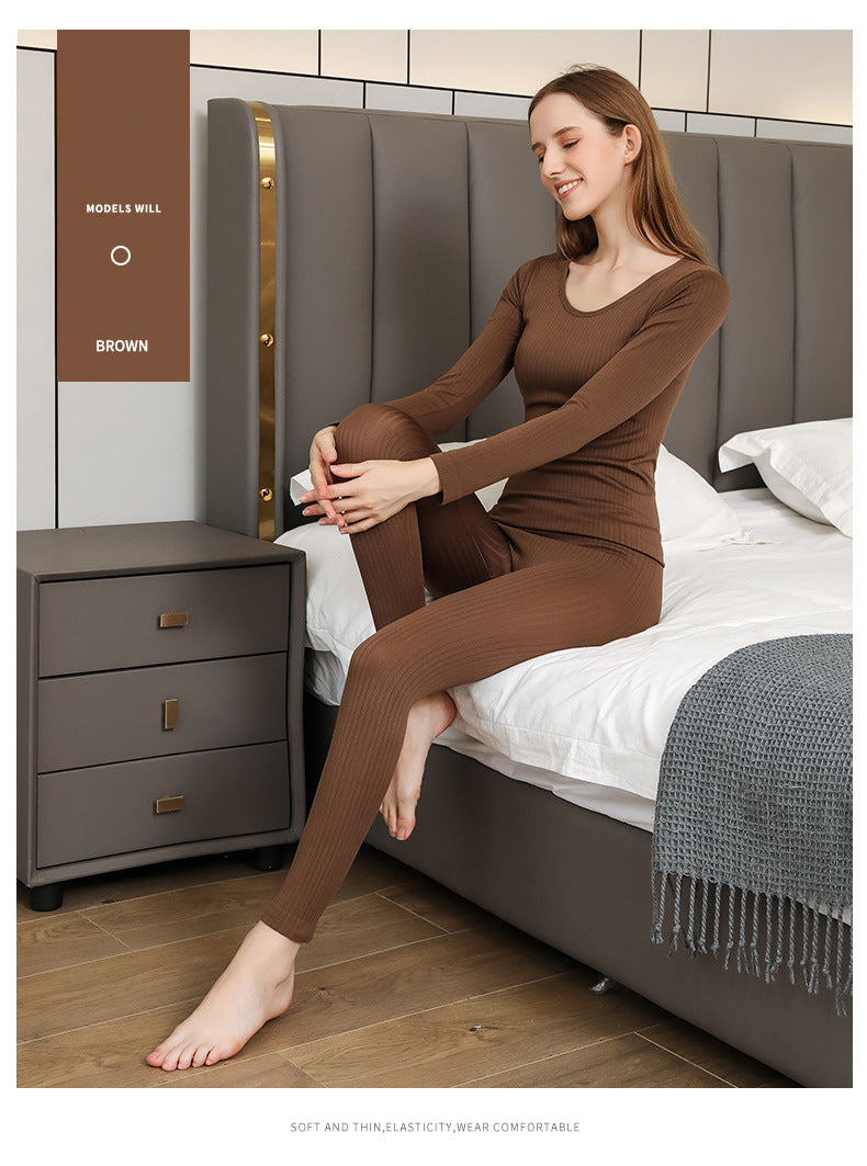 Damen Thermo-Unterwäsche-Set – bequem und figurformend