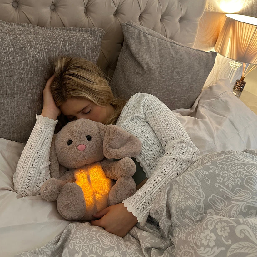 Beruhigendes Plüschtier mit Atmungsfunktion und Nachtlicht