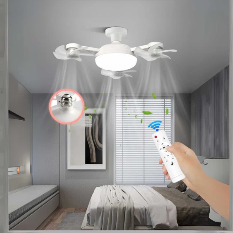 Ventilator für smarten Beleuchtungs- und Kühlkomfort