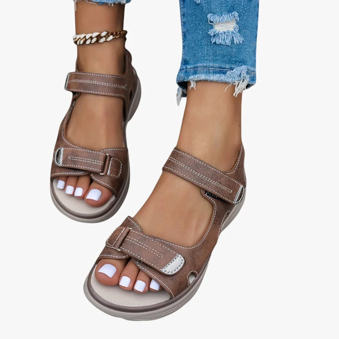 Orthopädische Damensandalen