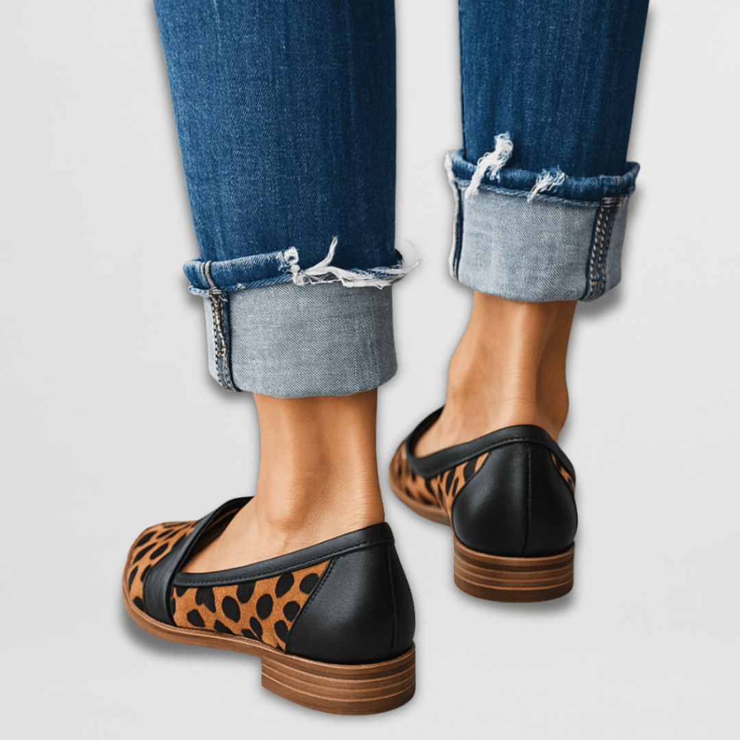 Orthopädische spitze Loafer