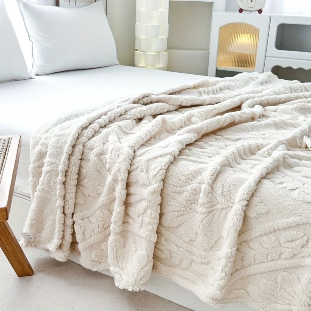 Paris Weave Jacquard Fleecedecke