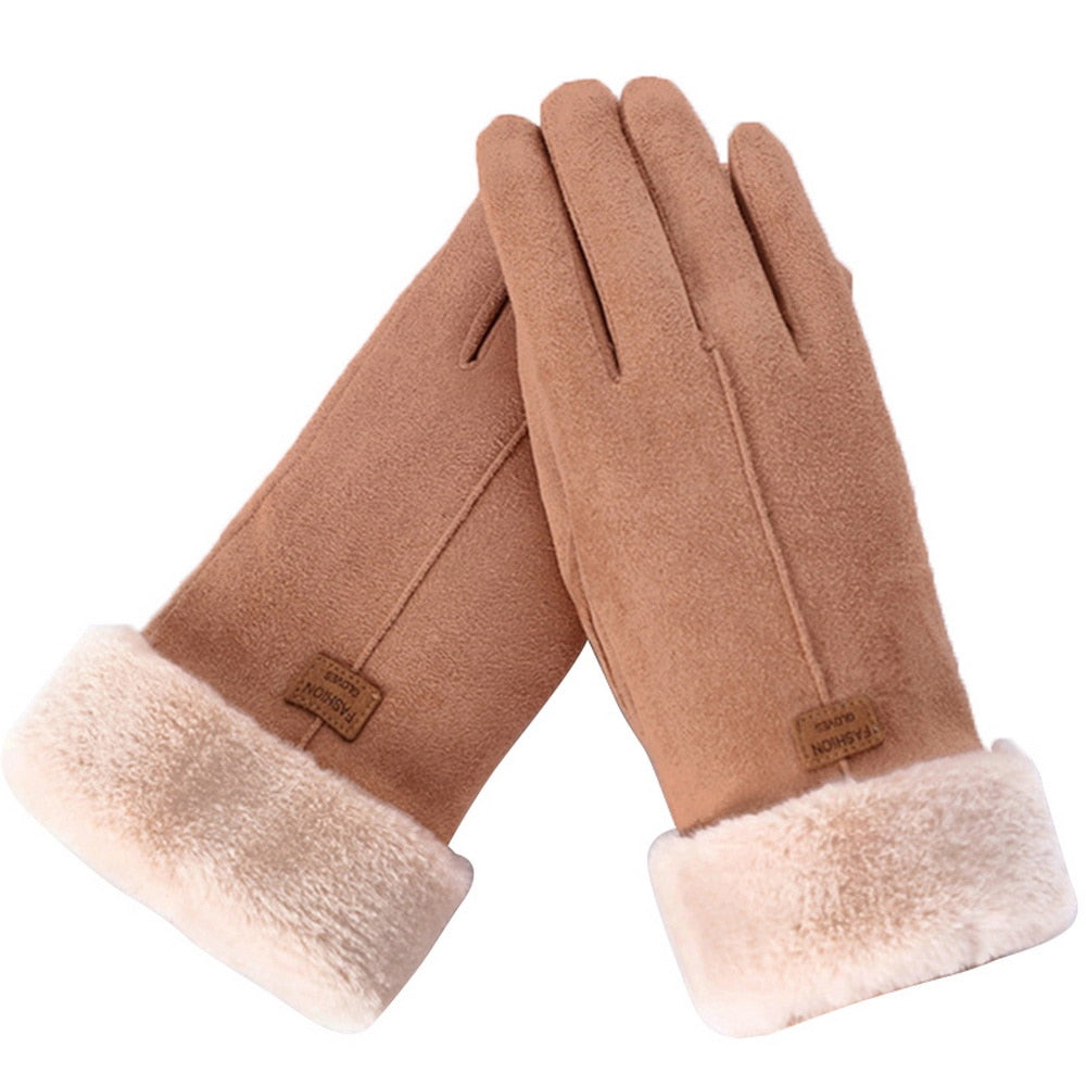 Plüschhandschuhe | Angenehm warme Handschuhe