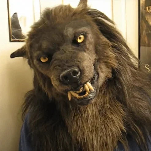 Realistische Werwolf-Maske für Halloween-Kostüme