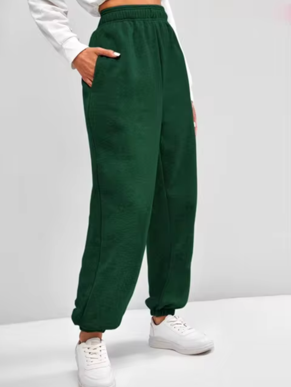 Sportliche Damen-Jogginghose | Hoher Bund