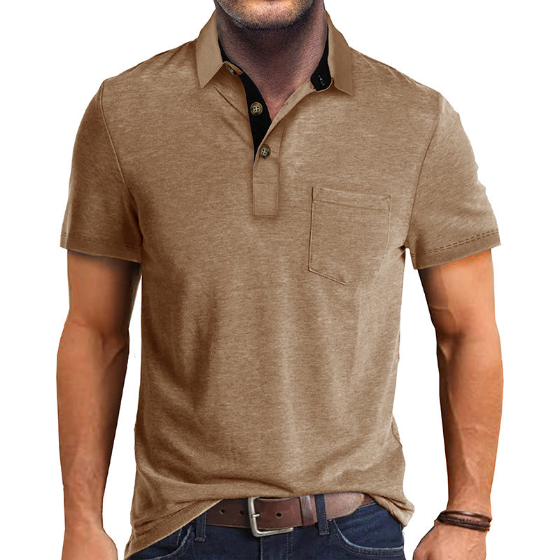 Stilvolles Herren-Poloshirt mit modernem Kragen