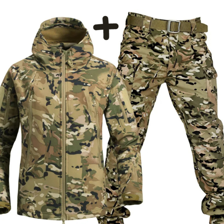 Taktisches Herren-Set mit Kapuze