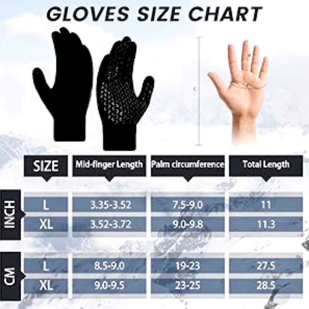 Thermo Touchscreen-Winterhandschuhe